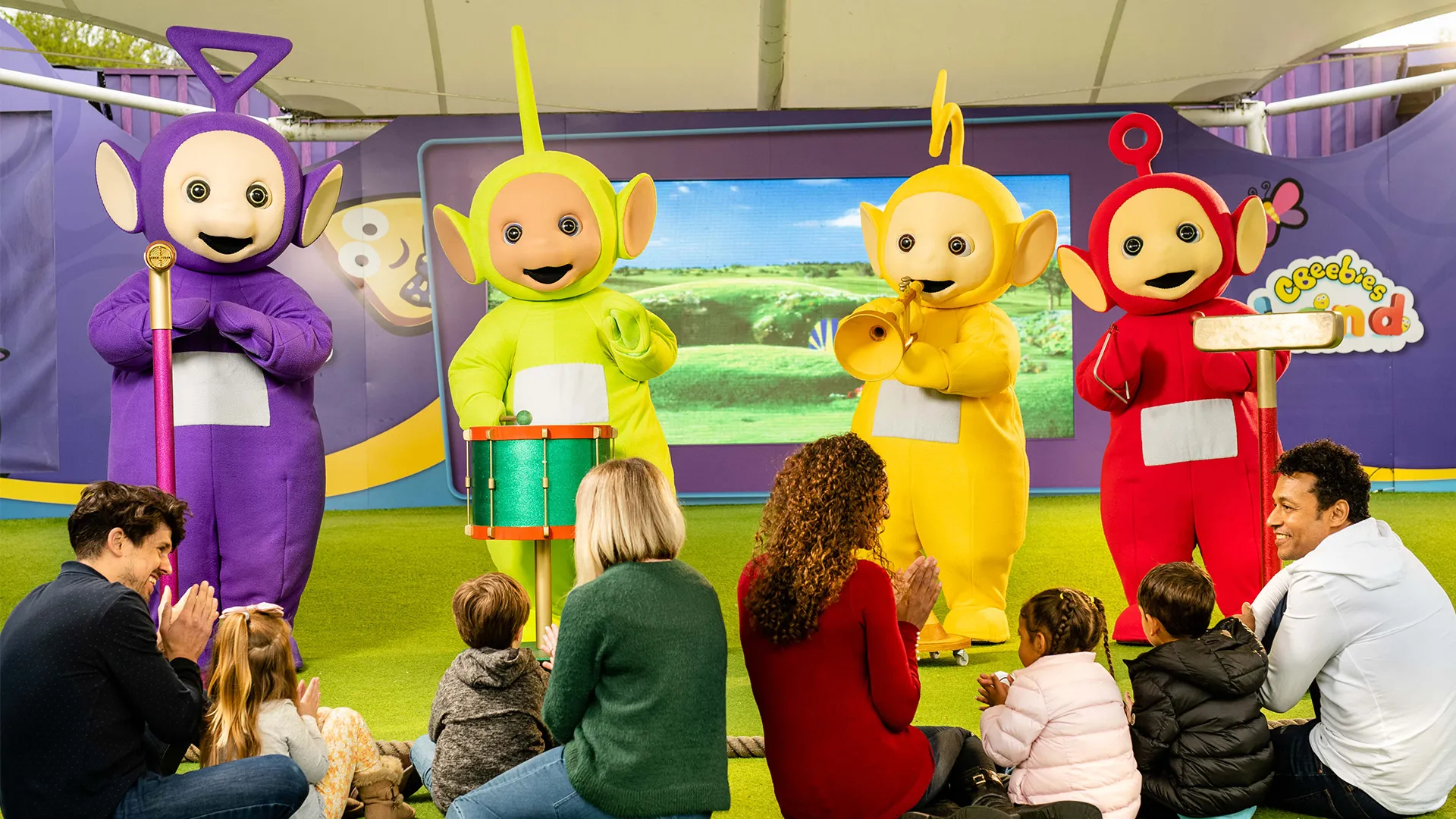 Teletubbies at CBeebies Land