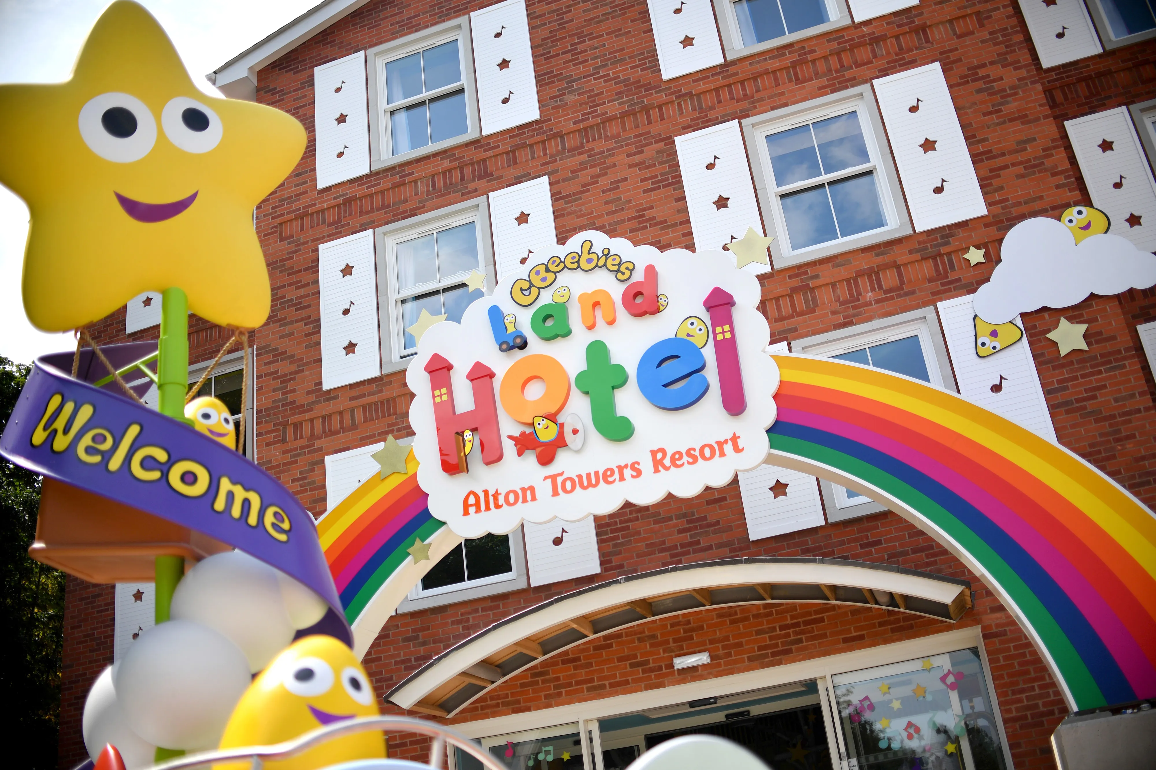 Cbeebies Land Hotel Exterior front