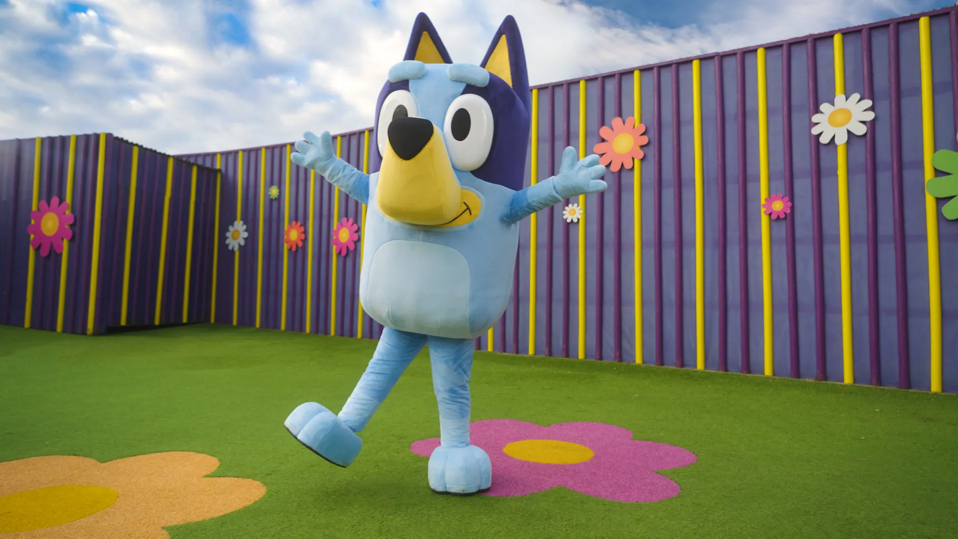 Bluey at CBeebies Land - Alton Towers Theme Park