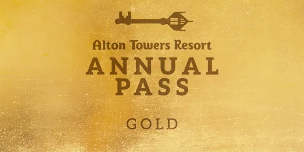 Gold Alton Towers Annual Pass